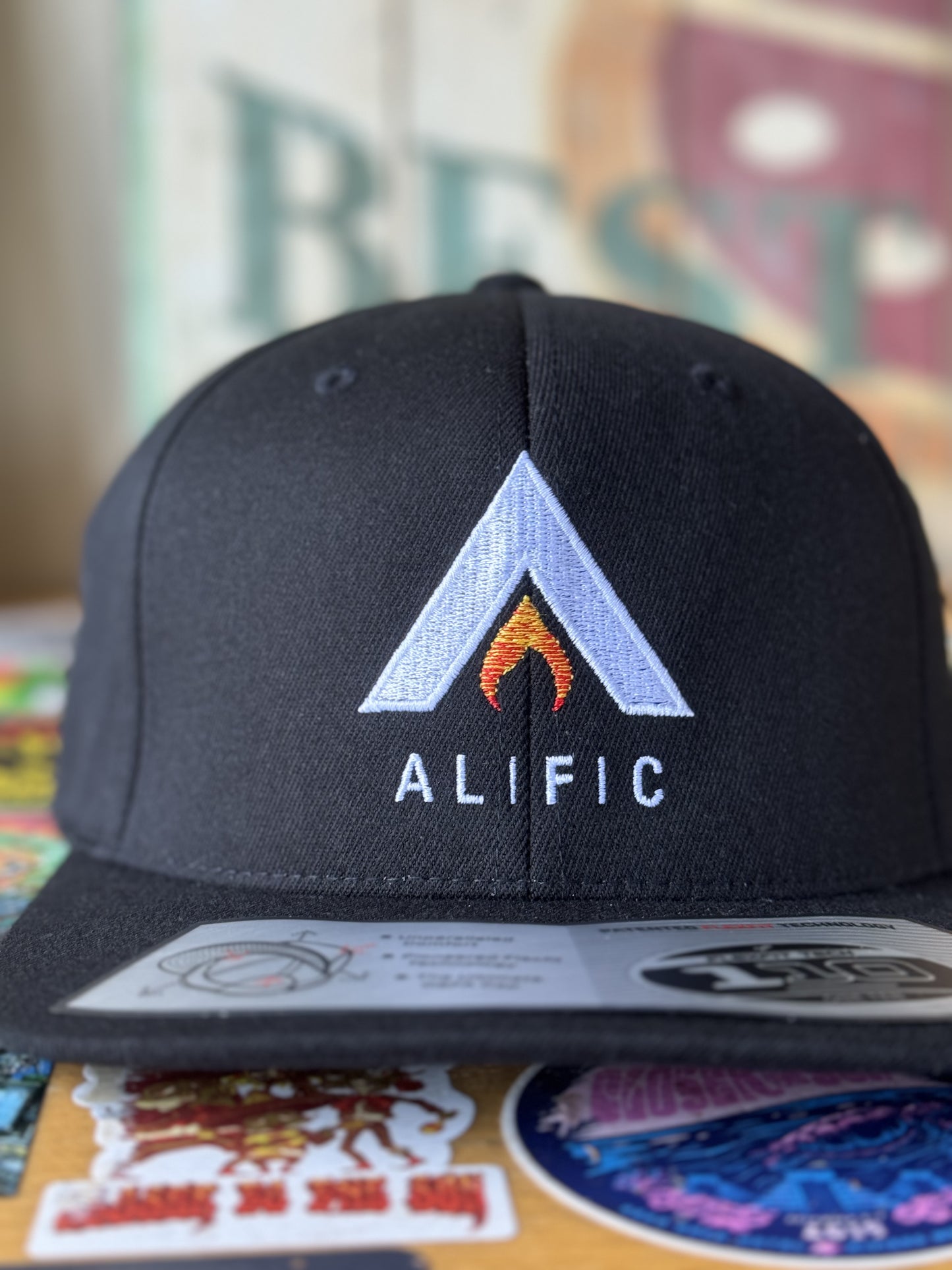 (c) Alific Baseball Hat_Alific Logo_Black