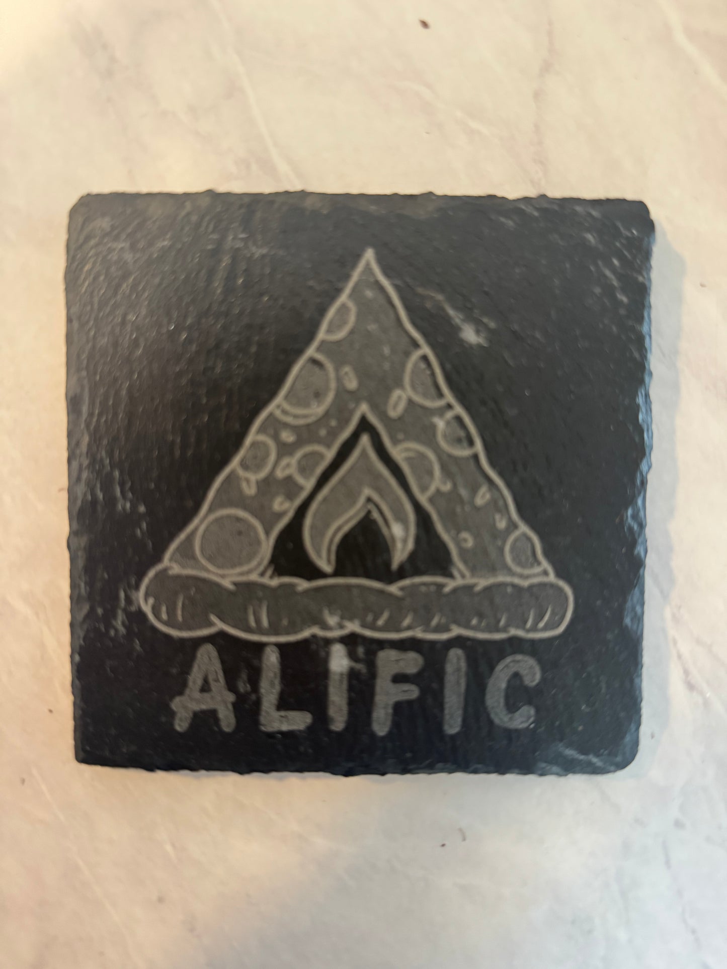 Custom Alific Slate Coasters
