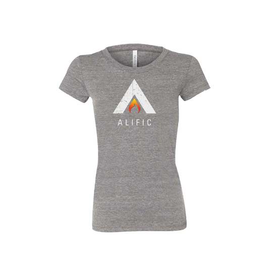 (m) WOMEN'S Alific Logo/GREY TRIBLEND